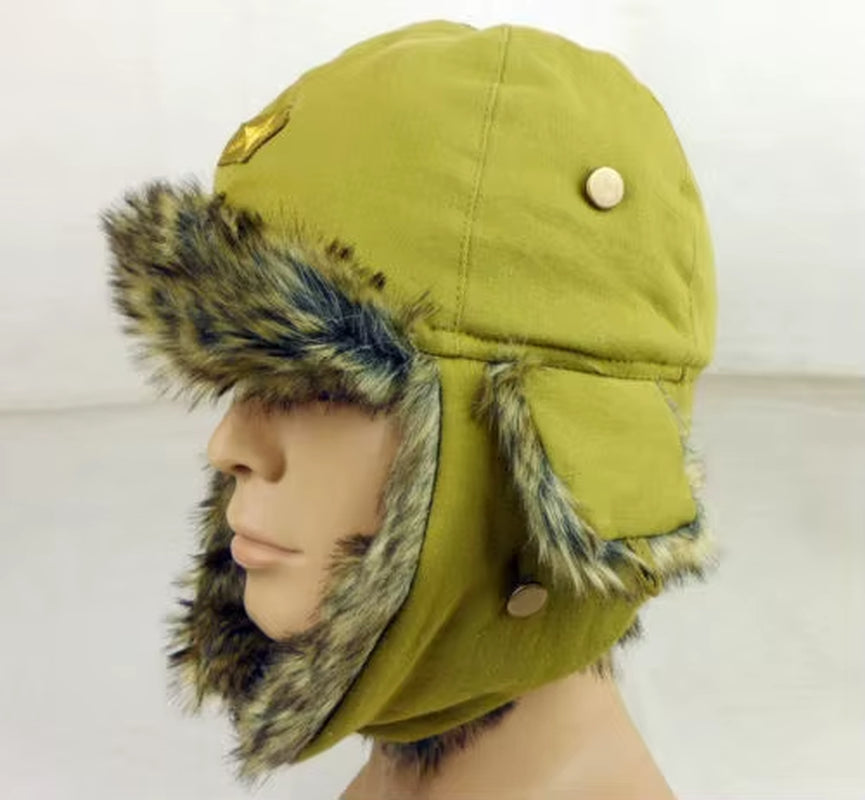 WW2- Imperial Japanese Army Winter Wool Cap