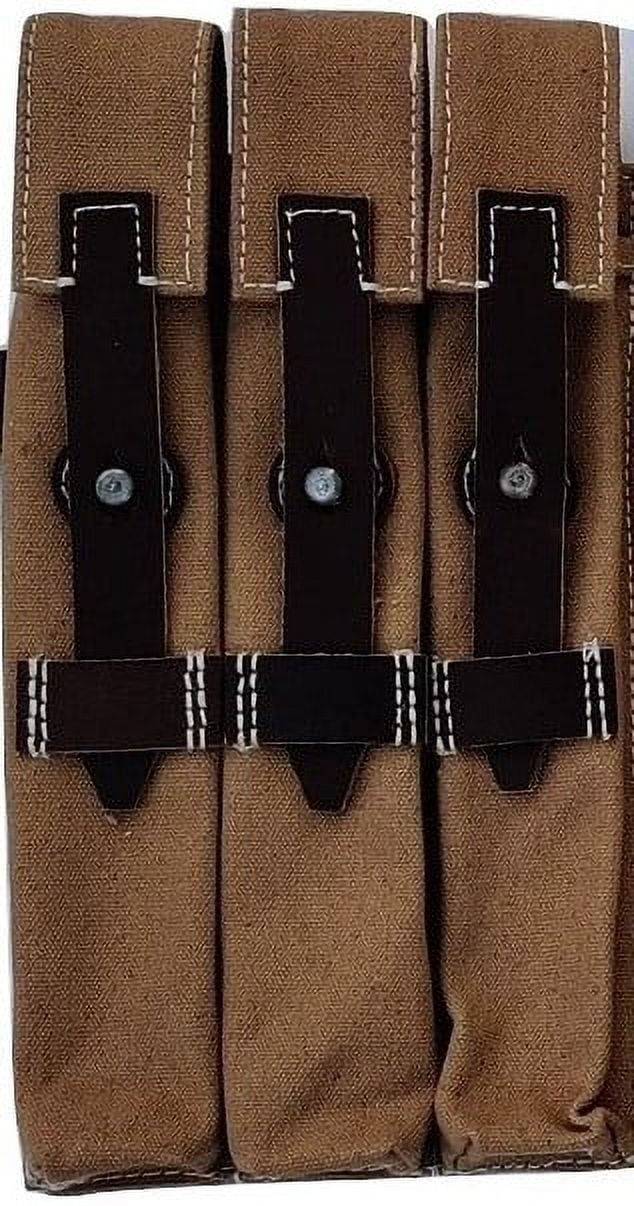 WW2- German MP40 Wehrmacht Magazine Pouch Set