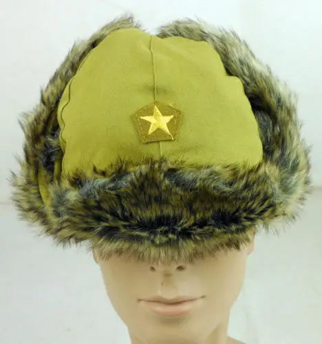 WW2- Imperial Japanese Army Winter Wool Cap