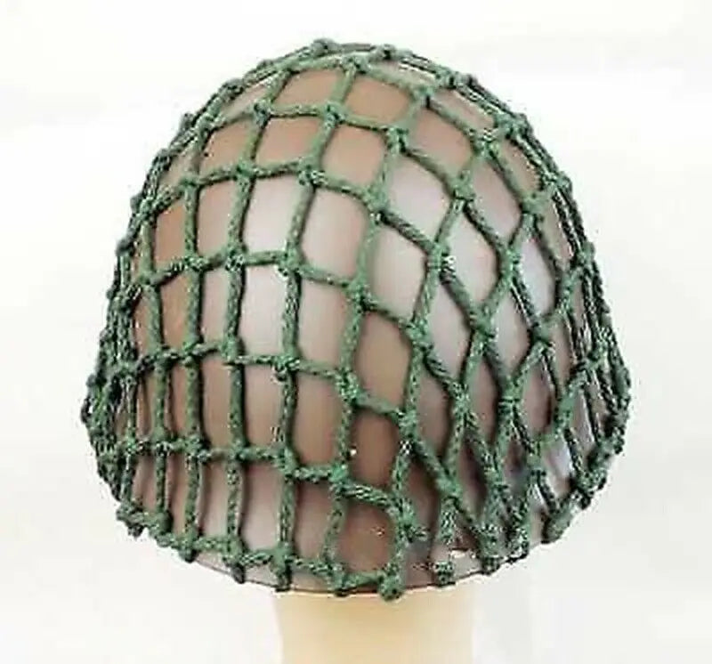 WW2-  Imperial Japanese Army Jungle Combat Type 90 Steel Helmet with Camouflage Net