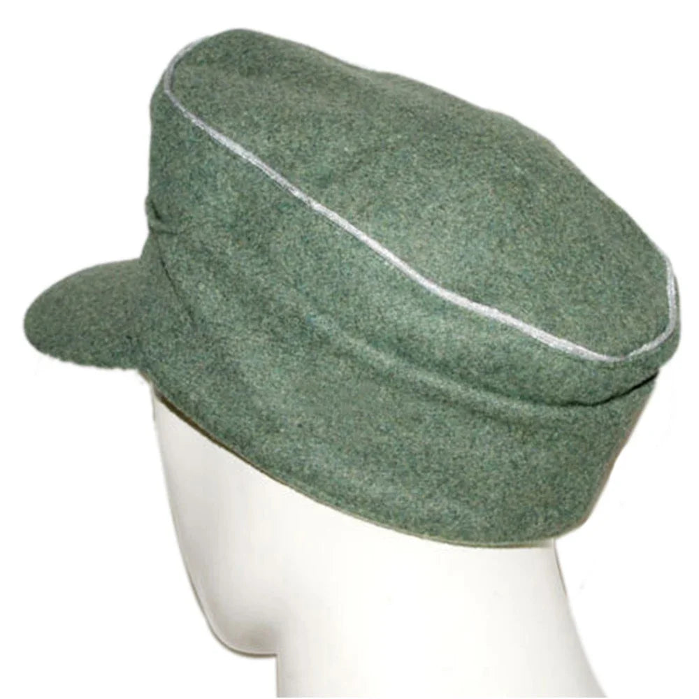 WW2- German Wehrmacht Officer M43 Panzer Wool Field Cap