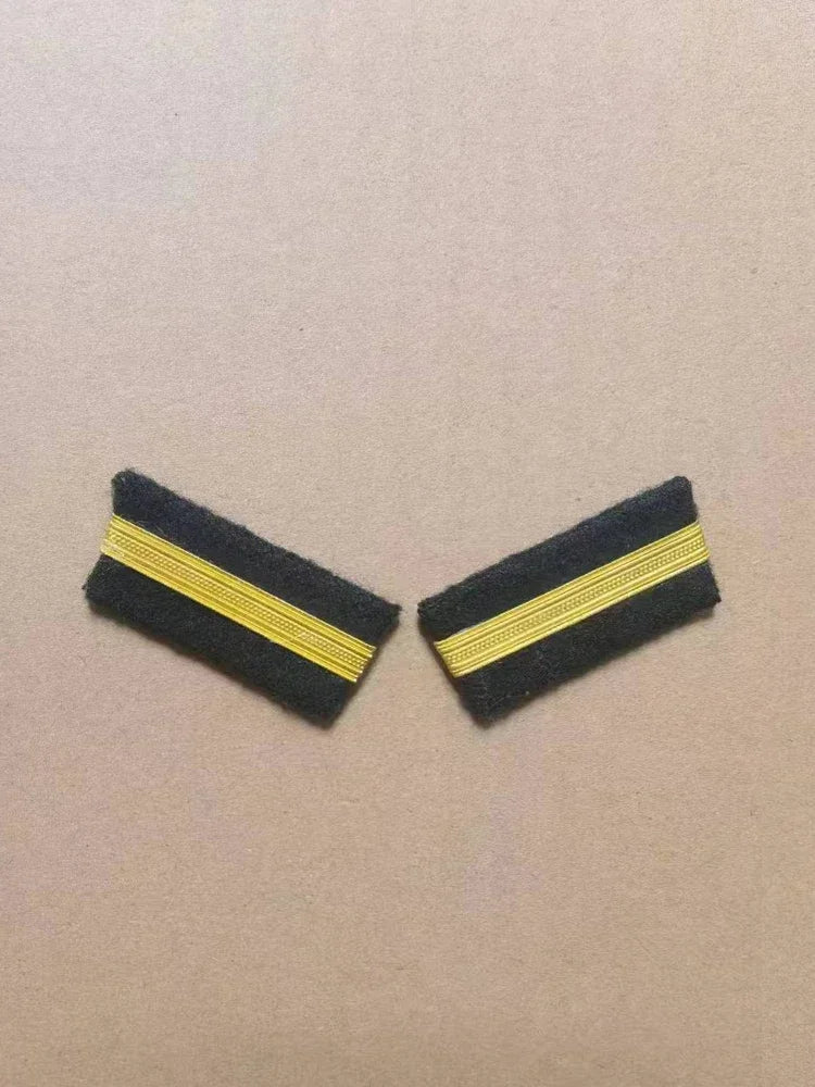 Reproduction WW2- Imperial Japanese Navy Uniform Collar Rank Insignia