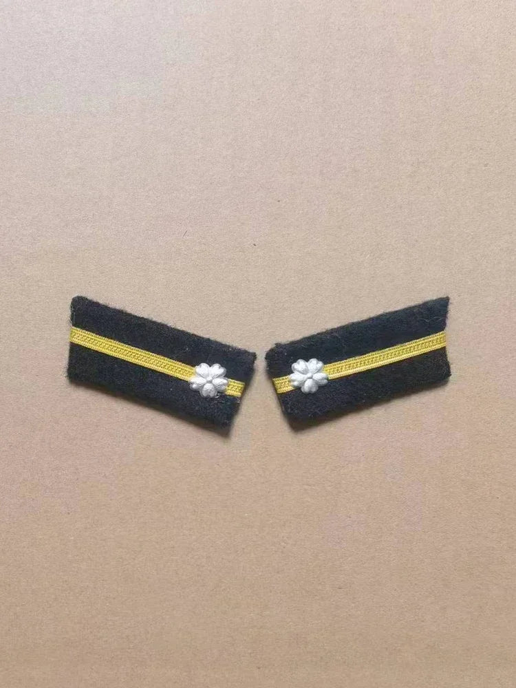 Reproduction WW2- Imperial Japanese Navy Uniform Collar Rank Insignia