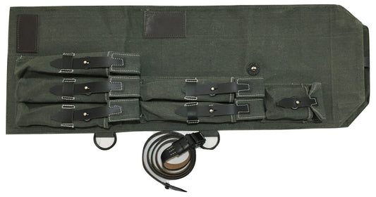 WW2-German MP 40/MP40 SMG Canvas & Leather Carry Case 